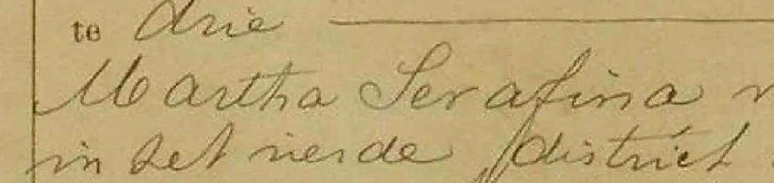Example showing how difficult names are to transcribe correctly